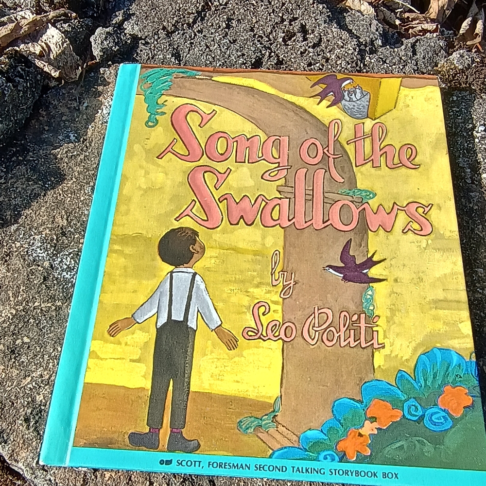 Vintage, 1949 copy of "Song of the Swallows," by Leo Politi, children's book